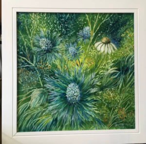 Bogáncsok - Thistles 40 x 40 cm