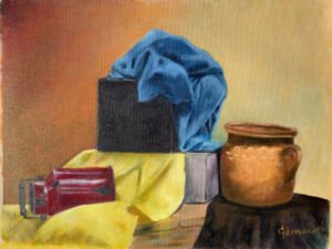 Műtermi csendélet - studio still life 40 x 50 cm