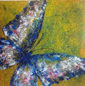 Pillangó - Butterfly 40 x 40 cm