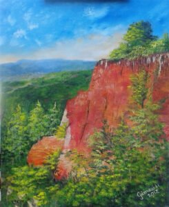 Roussillon Nemzeti Park - Roussillon National Park 50 x 40 cm