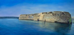 Szt. Miklós erőd -St. Nicholas Fortress 40 x 80 cm