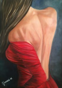 Vörös vonzalom - Red attraction 70 x 50 cm